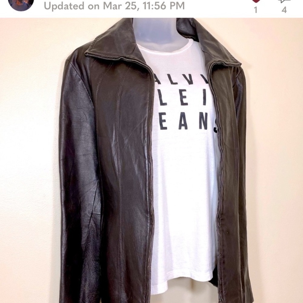 Leather jacket